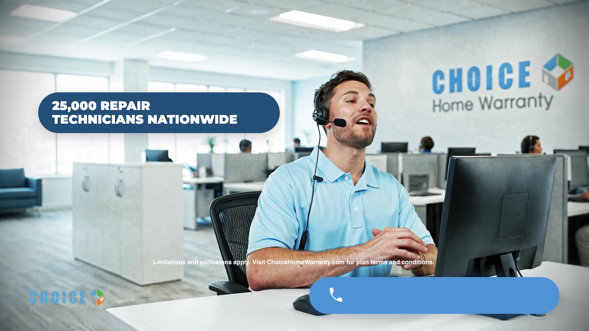 Choice Home Warranty — Call Center — Machina